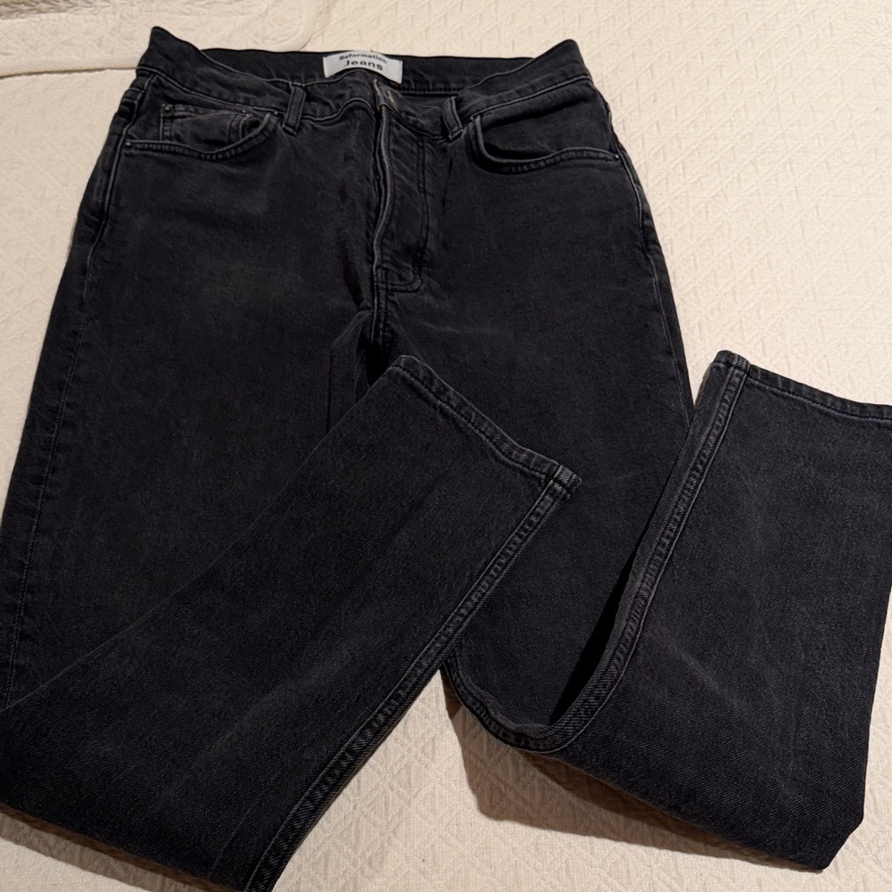 Reformation Women's Black Skinny Jeans